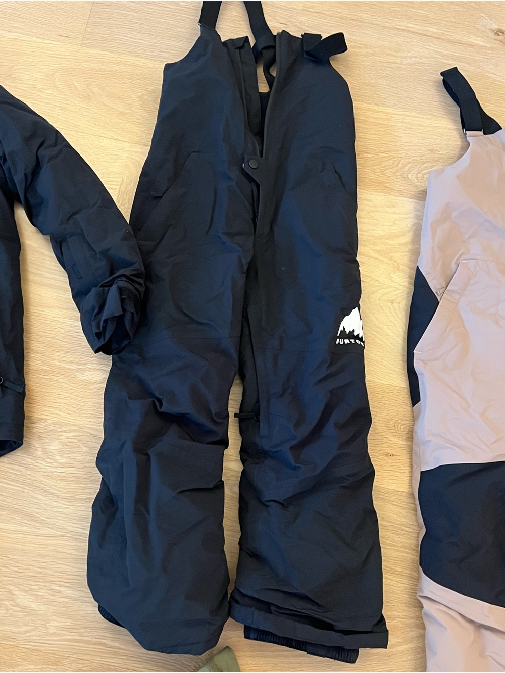 Burton Black Kids Snow Overalls